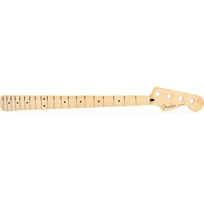 Image de Fender® »PLAYER SERIES Jazz Bass® NECK« Manche pour basse électrique Érable Modern C Profil 20 Medium Jumbo Frettes Skunk Stripe 9.5&quot; Rayon touche