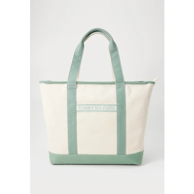 Image de Tommy Hilfiger Summer TOTE Unisex Cabas, Taille: One Size, Green