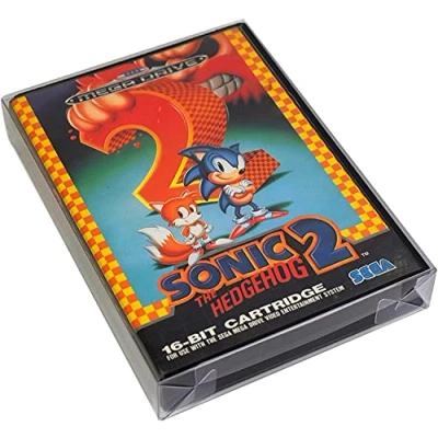 Image de Link e : 10 X Boitier de protection plastique pour boite jeu compatible avec console SEGA Megadrive/Genesis et Master System