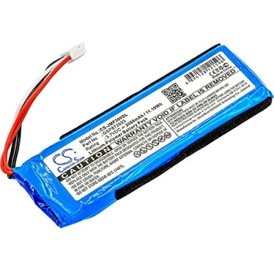 Image de TECHTEK Batteries Compatible avec [JBL] Flip 3, 3 Gray, Splashproof, JBLFLIP3GRAY remplace GSP872693, FBA