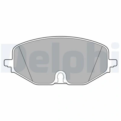 Image de DELPHI LP3663 Jeu de plaquettes frein contact signal d&#039;usure inclus avec tôle anti bruit accessoires VOLKSWAGEN: Golf VIII 3/5 portes
