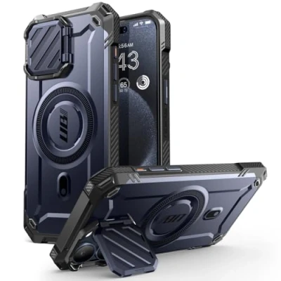 Image de SUPCASE Coque de Protection résistante pour iPhone 15 Pro 6.1 [mag XT] Compatible avec MagSafe et Support Appareil Photo Chocs (Mountain)