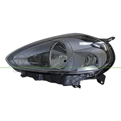 Image de PRASCO FT3444914 Phares gauche H4 gris foncé avec commande pour correcteur de site projecteur FIAT: Punto Evo 3/5 portes, ABARTH: