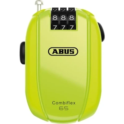 Image de ABUS Antivol unisexe pour adultes, jaune (Signal Yellow), 65 cm