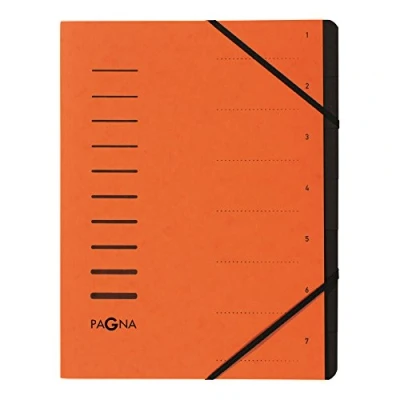 Image de Pagna 4005812 Trieur en carton comprimé à 7 intercalaires