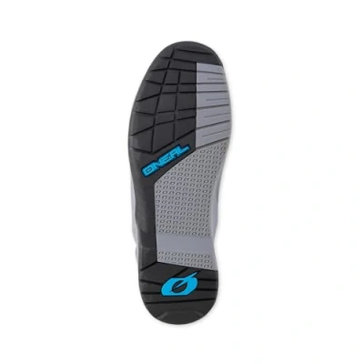 Image de O&#039;NEAL bottes de Motocross Enduro semelle antidérapante pour une adhérence maximale, partie du talon ergonomique, doublure perforée RMX adulte noir gris taille 42