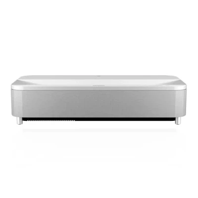 Image de Epson EH LS800W EpiqVision Ultra Video projecteur Intelligent Laser Pro UHD 4K ultracourte focale, 3LCD, 4000 Lumens, Android TV, Chromecast, Home Cinéma, Streaming 4K, Sound by Yamaha 20W Blanc