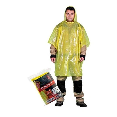 Image de Reis PONCHO F_Y Lot de 20 ponchos protection Jaune Taille unique