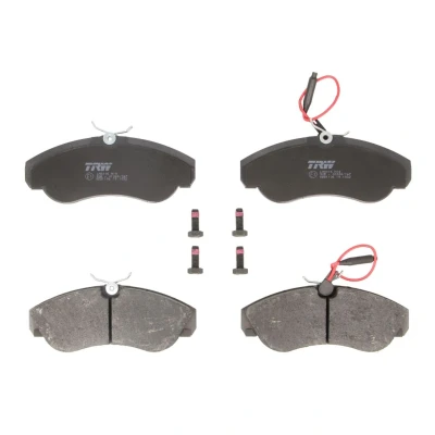Image de TRW COTEC GDB1106 Jeu de plaquettes frein contact signal d&#039;usure inclus avec vis d&#039;étrier accessoires
