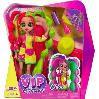 Image de VIP PETS Poupée avec des cheveux XXL à coiffer Chloe Jouet Cadeau pour Garçons et Filles 4 ans plus