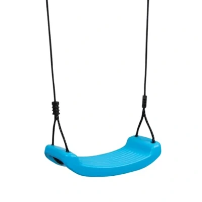 Image de HUDORA Balançoire Bleu Planche de en Caoutchouc pour Enfants certifiée TÜV Rheinland/GS avec des Cordes réglables Hauteur jusqu&#039;à 50 kg