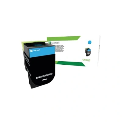 Image de Lexmark 80C20C0 (802C) Cyan Toner