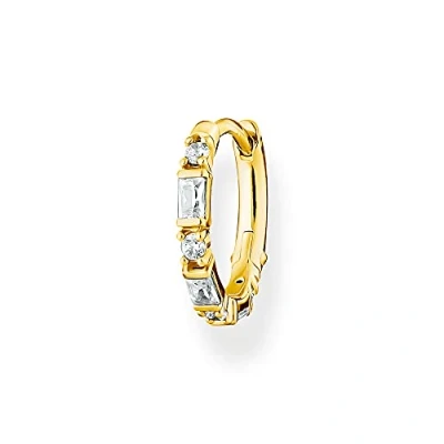Image de Thomas Sabo Dames 18 carats (750) bicolore Irrégulier N&#039;est pas applicable Créoles CR666 414 14