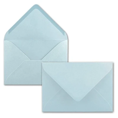 Image de Neuser FarbenFroh Enveloppes autocollantes format C5, 229 x 162 mm, 75 Umschläge 19 Hellblau