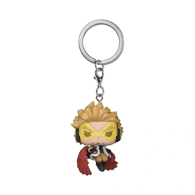 Image de Funko Pop! Keychains: My Hero Academia (MHA) Hawks Mini Figurine en Vinyle à Collectionner Porte clés Fantaisie Cadeau de Noël Idée Produits Officiels Anime Fans