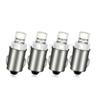 Image de Ruiandsion 4pcs BA7S ampoule LED F3 12V 50 lm blanc Auto pour tableau de bord indicateur bord, la terre négative