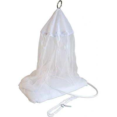 Image de Windhager Moustiquaire Ciel de Lit, Protection efficace contre les insectes pour lits une ou deux personnes, 2,2 x 8,5 m, blanc, 03473
