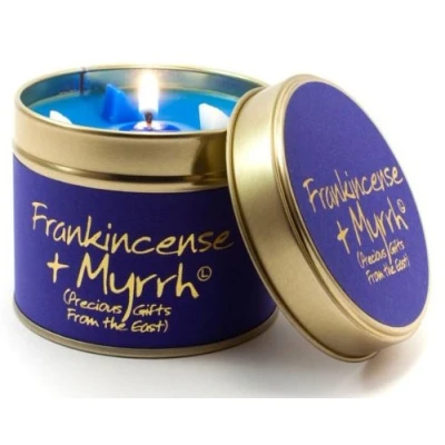 Image de Lily Flame Bougie Parfumée Dans Une Boîte De Présentation Parfum Au Choix Oliban Et Myrrhe, Myrrhe