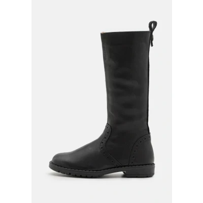 Image de Bisgaard MYRA Bottes pour enfants, Taille: 28, Black Cuir de veau