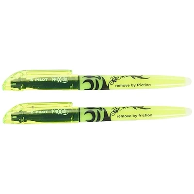 Image de Pilot 4136005B2 Frixion Lot de 2 surligneurs Jaune