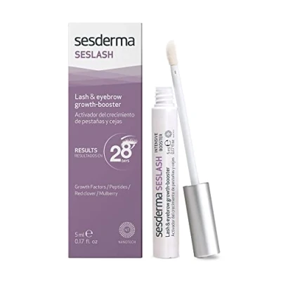 Image de Sesderma Seslash Sérum Activateur Cils et Sourcils plus épais longs Réduction de la chute des cheveux Nourrissant 5ml