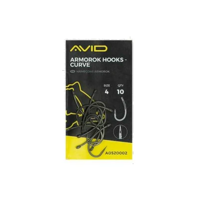 Image de Avid Carp Armorok l&#039;Hameçons Curve Sans Ardillon (10 pcs) Maat : size 2