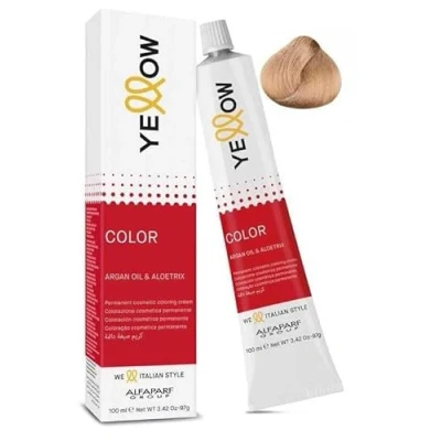 Image de Coloration Cosmétique Permanente 8 Blond Clair Jaune Couleur Argan Oil &amp; Aloetrix 100 ml Alfaparf Group