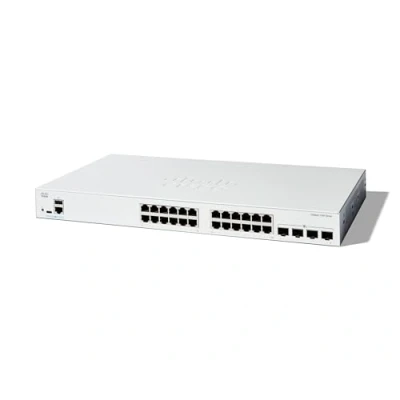 Image de Cisco Commutateur administrable Catalyst 1300 24T 4X, 24 Ports GE, SFP 4x10GE, Garantie limitée à Vie (C1300 4X)
