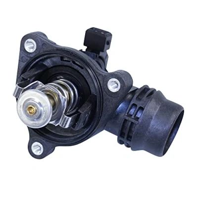 Image de BESTPRICE 1x thermostat, joint, COMPATIBLE AVEC BMW Série 1 (E81), (E87), Cabriolet (E88), Coupe (E82), 3 (E46)(E90)(E46)(E93)(E91), 5 (E60), X1 (E84), X3 (E83), Z4 Roadster (E85)