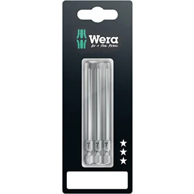 Image de Wera 05073473001 Embouts TORX®; 867/4 Z SB Embouts, TX 25 x 89 mm, 3 pièces