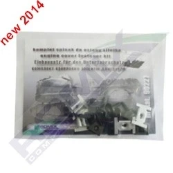 Image de ROMIX 90227 Elements de fixation, cache moteur FIAT: Grande Punto 3/5 portes