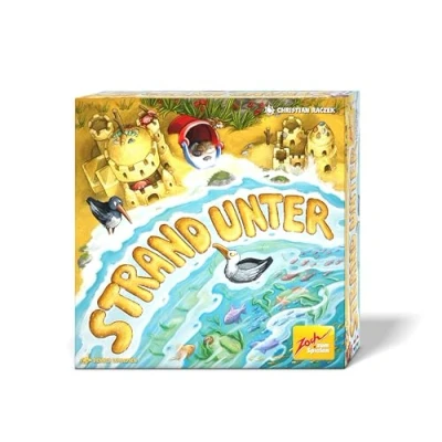 Image de Zoch 601105161 Strand Unter Le Jeu Excitant Ebb and Flood pour constructeurs de châteaux Sable, 2 à 4 Joueurs, Enfants partir 8 Ans
