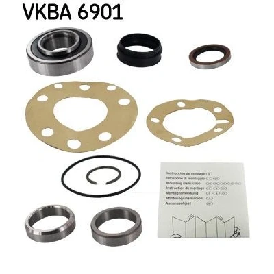 Image de SKF VKBA 6901 Kit de roulements roue avec bague d&#039;étanchéité 90 TOYOTA: HILUX 3 Pick up, Pritsche/Fahrgestell (KUN1, TGN3, TGN2, TGN1,