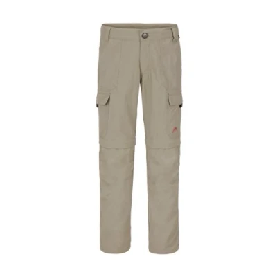 Image de maier sports Duozip Reg Ki Pantalon modulable pour à Fermeture Éclair, Enfant, 333001, Gris, 128 (EU)