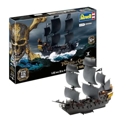 Image de Revell Pearl (Easy Click) RV65499 Pirati dei Caraibi, set de modèles 1 150 Black Pear RC, 26 x 23,5 cm haut
