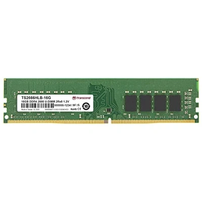 Image de Transcend TS2666HLB 16G module de mémoire 16 Go 2 x 8 DDR4 2666 MHz Neuf