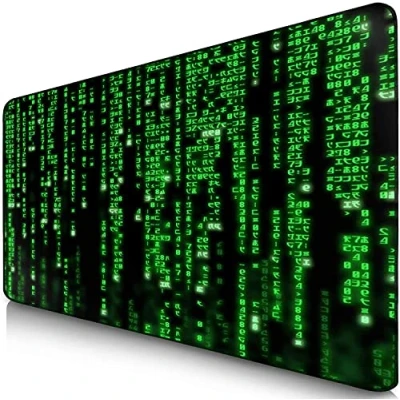 Image de Sidorenko Tapis de Souris XXL 900 x 400 2mm Gaming Mouse Pad Surface spéciale améliore la Vitesse et précision I Base en Caoutchouc Antidérapant Vert