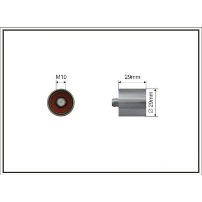 Image de TRUCKTEC AUTOMOTIVE 07.19.152 Poulie renvoi/transmission, courroie de distribution VOLKSWAGEN: Golf 4, Touran I, 5, AUDI: A3 3/5 portes