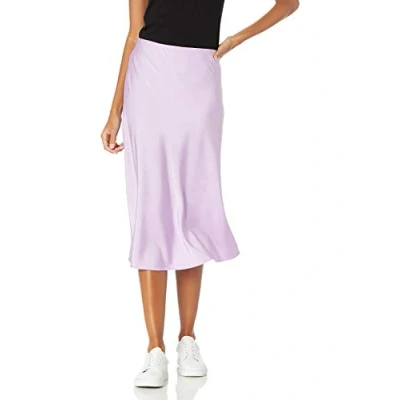 Image de The Drop Maya Jupe soyeuse à enfiler pour Femme, Lavendula, 4XL Grande taille