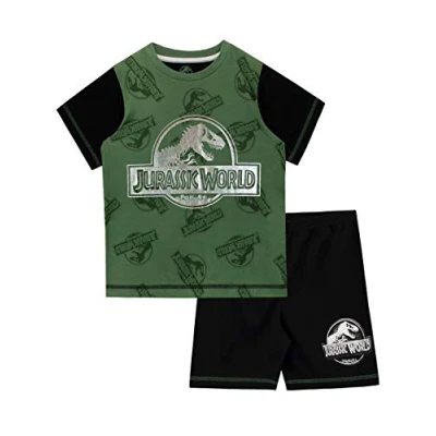 Image de Jurassic World Ensemble De Pyjamas Dinosaure Garçon Noir 5 6 Ans