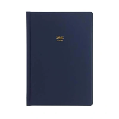 Image de Letts of London Icon Carnet d&#039;adresses Bleu marine Format A5