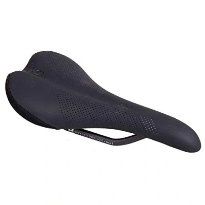 Image de WTB Selle de vélo Volt Rembourrage Confortable d&#039;épaisseur Moyenne, Forme profilée avec Une Coque Flexible VTT légère pour Un Soutien et Performance optimaux (Rails étroits Rails