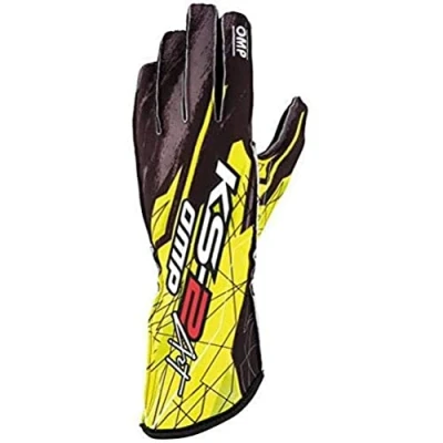Image de Omp Gants KS 2 Art Noir/Jaune Taille XL