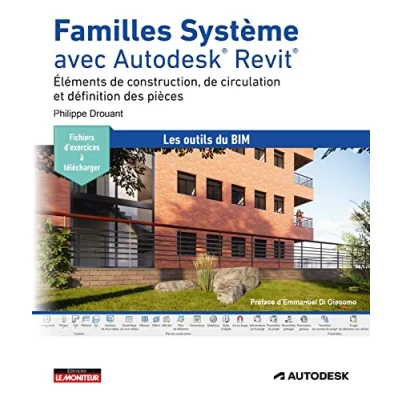Image de Familles Système avec Autodesk Revit: Éléments de construction, circulation et définition des pièces