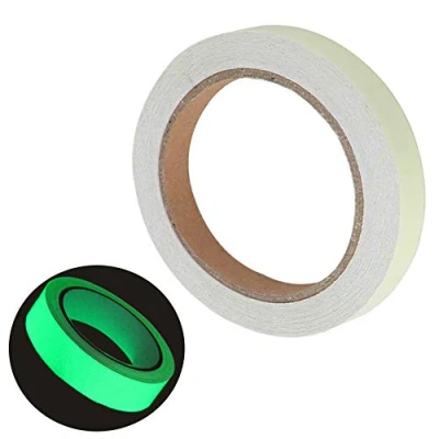 Image de FULARR 10m X 1cm Premium Lumineux Ruban Autocollant, Glow in The Dark Tape, Phosphorescent Ruban, Fluorescente Auto Adhésif Sécurité Amovible Imperméable Lumière Verte