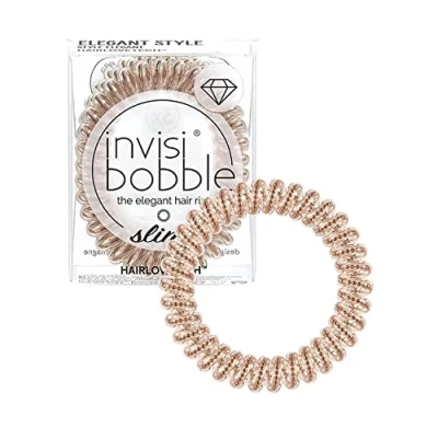 Image de Invisibobble Ib Slim Of Bronze And Beads 3 stk.