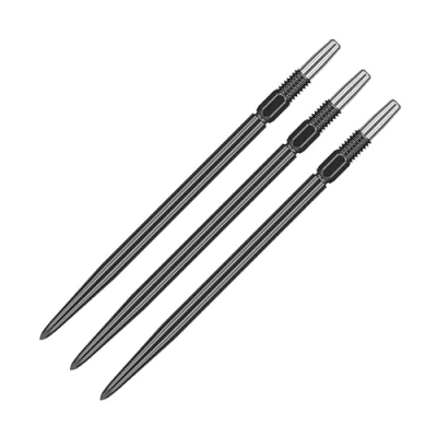 Image de Target Darts Swiss Points, Pointes de fléchettes Lisses Point (Set 3 Pointes) 30MM, Noir Changer Les fléchettes, Accessoires pour Professionnelles