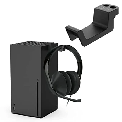 Image de DR1TECH GameHookX Support De Casque Gaming Pour XBOX Séries X DESIGN SAVE YOUR SPACE Résistant Aux Rayures Accessoires [Amazon Exclusive]