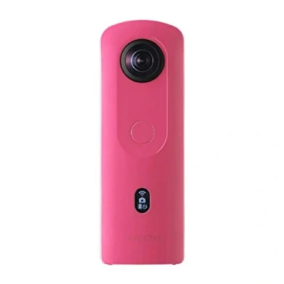Image de RICOH THETA SC2 ROSE Camera 360 Video 4K avec stabilistation haute résolution d&#039;image transfert de données vitesse Capture nuit sans bruit Fin et léger pour iPhone, Android