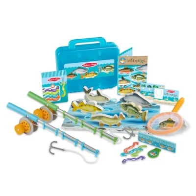 Image de Melissa &amp; Doug Ensemble de jeu pêche Jouet pour enfants Premier âge jouets développement 3+ Cadeau garçon ou fille